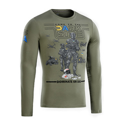 M-Tac - Bluza z długim rękawem UA Side - Bawełna - Oliwkowy - 80043038