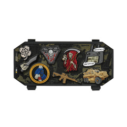 M-Tac - Panel rzepowy na samochodową osłonę przeciwsłoneczną Elite - Multicam/Czarny - 10550208