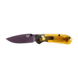 Benchmade - Nóż składany 565PL-2501 Mini Freek - CPM M4 - Żółty - 565PL-2501