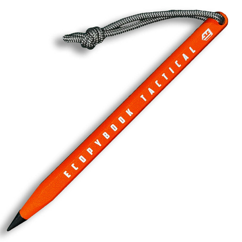 M-Tac - Ołówek taktyczny Ecopybook Tactical Survival Gen. 2 - Pomarańczowy - ET-MTC-30014