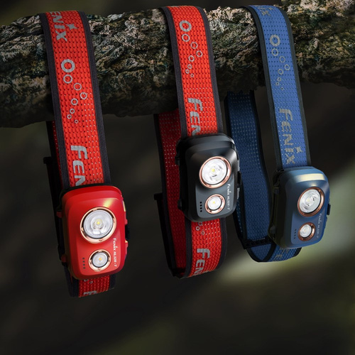 Fenix - Latarka czołówka diodowa HL32R-T - 800 lm - Granatowa - HL32R-T dark blue