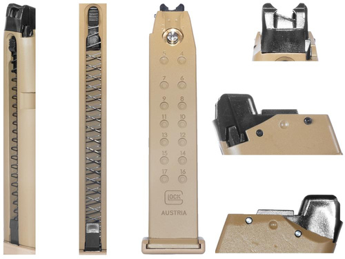 Umarex - Magazynek do repliki Glock G19X - 6 mm - Green Gas - 2.6459.1