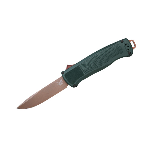 Benchmade - Nóż składany OTF 5371FE-2601 - Z-Wear - Zielony - 5371FE-2601