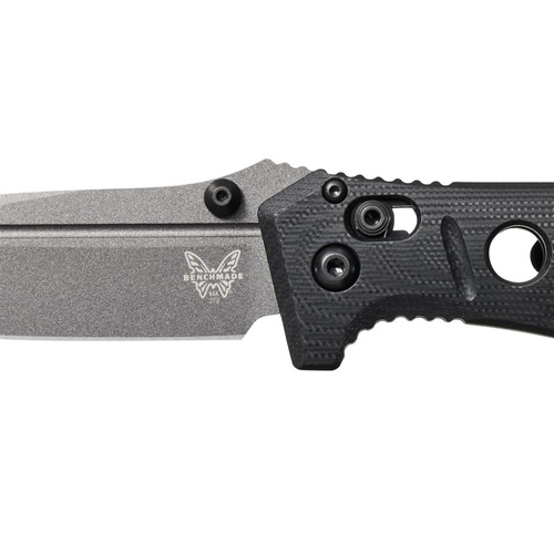 Benchmade - Nóż składany Mini Adamas - CPM CruWear - Czarny - 273GY-1