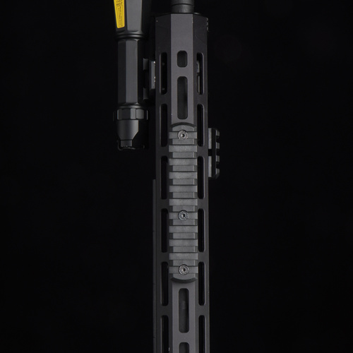 DLG Tactical - Szyna polimerowa Picatinny montowana na M-LOK - 11 slotów - Czarny - DLG-113