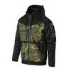 Helikon - Rozpinana bluza Rogue Hoodie Fullzip - RipStop - Czarny/ERDL - BL-RHF-PO-011PA