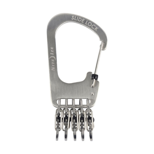 Nite Ize - Organizer do kluczy SlideLock® KeyRack - Stal nierdzewna - Srebrny - KCK-11-R3