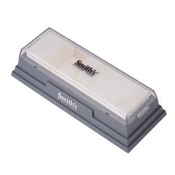 Smith's - Naturalny kamień do ostrzenia noży Arkansas z podstawką - Średni - 6" - MBS6