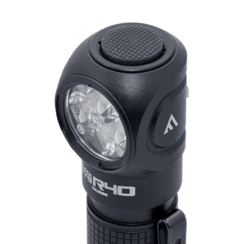 Mactronic - Latarka kątowa Black Eye R40 - 4000 lm - 8 trybów pracy - Płynna regulacja jasności - THL0060