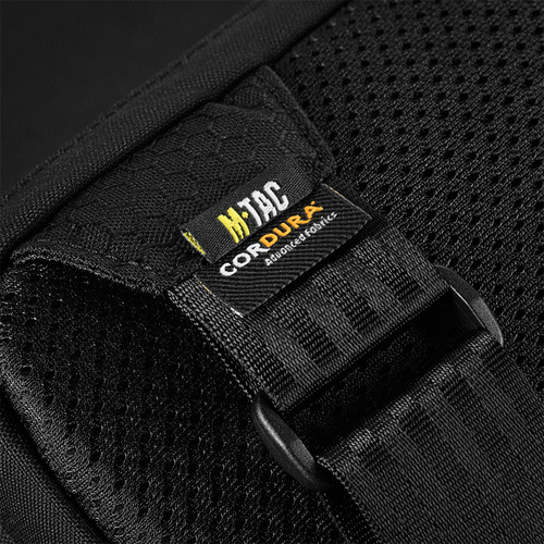 M-Tac - Torba na broń Sling Hex z rzepem - Cordura - Czarny - 10179