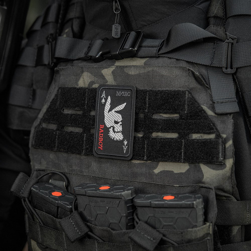M-Tac - Naszywka Bad Boy - Haft - Czarny - 51390002