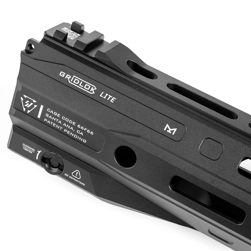 Strike Industries - Łoże aluminowe Gridlok LITE 17" - AR-15 - Czarne - SI-GRIDLOK-LITE-17-BK
