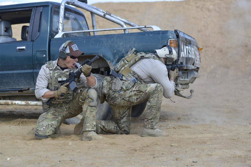 Direct Action - Ładownica na magazynek Speed Reload Pouch Pistol - PenCott BadLands - PO-PTSR-CD5-PBL