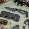 Gerber - Nóż Ghostrike - Ostrze stałe 83 mm - Drop Point - Stal 420HC - Czarny - 2009182