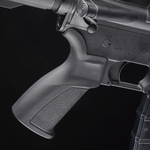 DLG Tactical - Gumowany chwyt pistoletowy ze schowkiem do AR-15 - Czarny - DLG-138-BLK