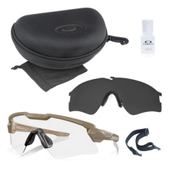 Oakley - Okulary balistyczne SI Ballistic M Frame Alpha Terrain Tan Array - 2LS - OO9296-07