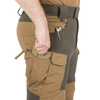 Helikon - Spodnie outdoorowe Hybrid Outback Pants® - DuraCanvas® - Coyote / Taiga Green - SP-HOP-DC-1109A