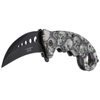 Herbertz Solingen - Nóż składany karambit Skulls Design - AISI 420 - 572413