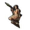 M-Tac - Naklejka Tactical girl #9 RPG Skandinavik - PVC - 51500003