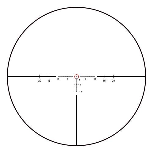 Vector Optics - Luneta biegowa Continental x6 Tactical - 1-6x24 - Czarny - SCOC-23T