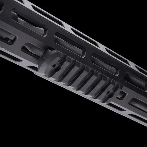 DLG Tactical - Szyna polimerowa Picatinny montowana na M-LOK - 7 slotów - Czarny - DLG-111