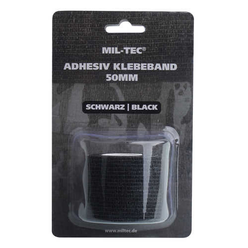 Mil-Tec - Taśma Maskująca - Czarna - 15933002