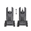 Strike Industries - Celownik przeziernikowy Strike Polymer Backup Sights - Składany - Picatinny - Czarny - SI-SPBUS