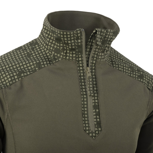 Helikon - Bluza Combat Shirt MCDU - PolyCo Stretch Ripstop - ERDL/Olive Green - BL-MCD-SP-1P02A