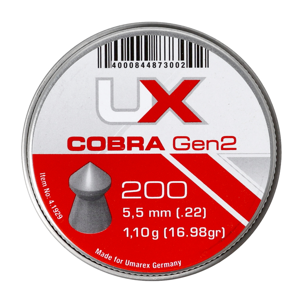 Śrut Diabolo Cobra gen 2 5 5 mm 200 sztuk UX 4 1929 Sklep Militarny