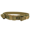 Condor - Pas taktyczny z ładownicami na magazynki pistoletowe Tactical Belt - MultiCam - TB-008