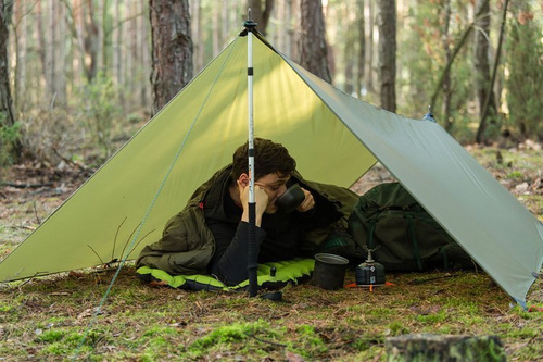 Lesovik - Tarp Ultralight SOLO - Crocodile Green