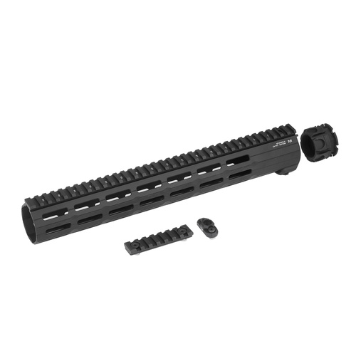 UTG - Łoże do AR15 Super Slim SD Free Float - 14'' - M-LOK - Mil-Spec - Czarne - MTU046XLM