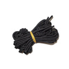 Ticket To The Moon - Zawieszenie do hamaka Nautical Rope Kit - 2 sztuki - Nylon - Czarny - TMROPE