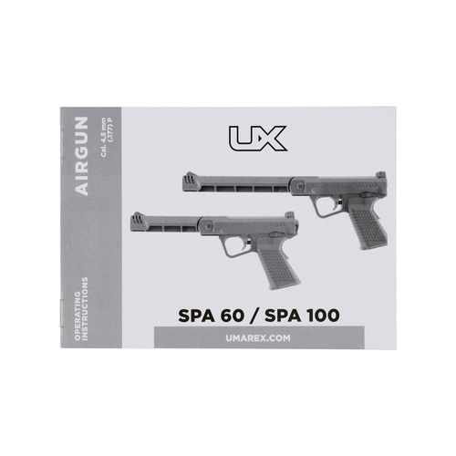 Umarex - Pistolet wiatrówka SPA 100 - 4,5 mm Diabolo - Szary - 2.4391