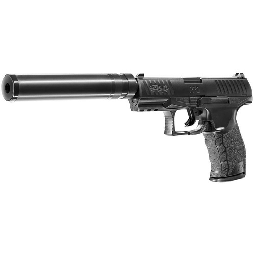 Umarex - Replika pistoletu Walther PPQ Navy Kit z tłumikiem - Sprężynowa - 2.5109