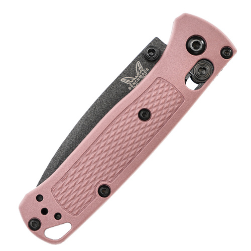 Benchmade - Nóż taktyczny składany Mini Bugout - CPM-S30V - Różowy - 533BK-05