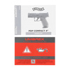 Umarex - Replika ASG pistoletu Walther PDP Compact 4" Set - 6 mm - CO2 - Czarna - 2.6521-1