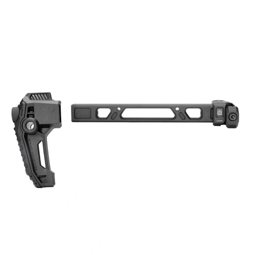 Strike Industries - Kolba składana FSA Single Folder - QD - Czarna - SI-FSA-S-STOCK