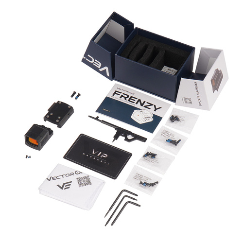 Vector Optics - Kolimator zamknięty Frenzy-S 1x17x20 Aspheric Lens - Czarny - SCRD-68