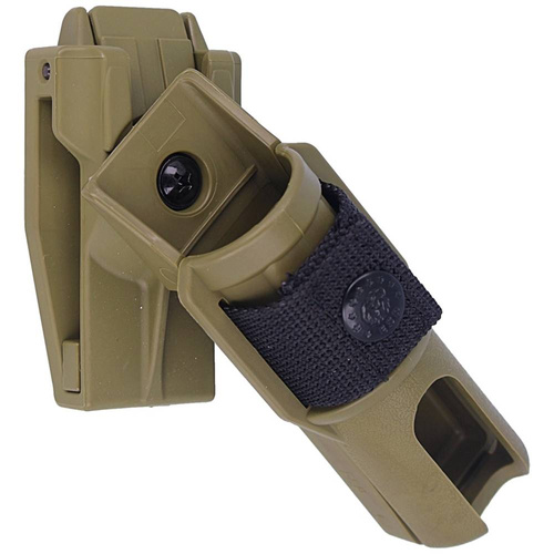 ESP - Uchwyt na pałkę teleskopową z klipsem UBC-05 - Dla pałek 16", 18", 21" - Khaki - BH-54 KH