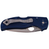 Spyderco - Nóż składany EDC Native 5 - Leaf-Shaped - FRN - CPM S110V - Dark Blue - C41DBL5