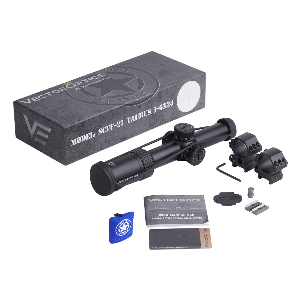 Vector Optics - Luneta biegowa Taurus 1-6x24 - 30 mm - First Focal