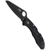 Spyderco - Nóż składany Salt™ 2 FRN Black / Black Blade - C88PBBK2