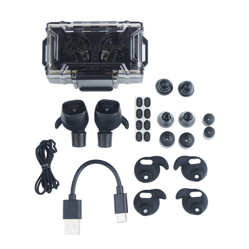 Earmor - Aktywne ochronniki słuchu M20T - Bluetooth - Czarne - M20T-BK