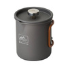 Helikon - Kubek z zaparzaczem do kawy CAMP French Press - 600 ml - Aluminium - Szary - TK-FPC-AL-19