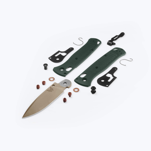 Benchmade - Nóż składany EDC 535TN-2601 Bugout - Elmax - Taiga Green - 535TN-2601