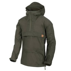Helikon - Kurtka softshellowa Anorak Woodsman - DuraCanvas - Taiga Green - KU-WDN-DC-09