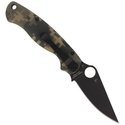 Spyderco - Nóż składany Para Military™ 2 G-10 Digital Camo / Black Blade - C81GPCMOBK2