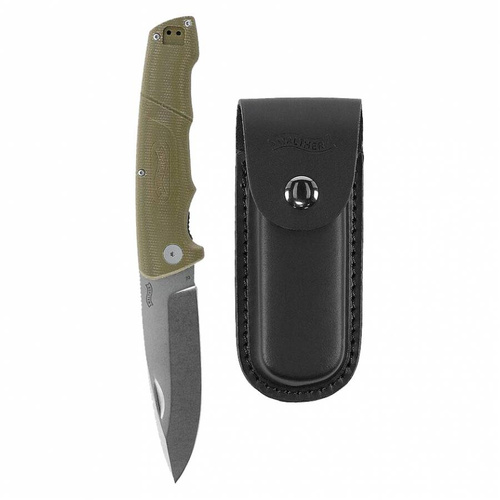 Walther - Nóż taktyczny składany GNK 2 - D2 - Zielony - 5.0868