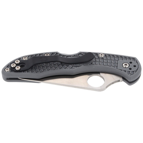 Spyderco - Nóż składany Delica® 4 FRN Flat Ground Gray - C11FPGY